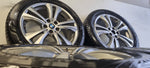 BMW X1 X2 2 serie 18 inch velgen + All Season banden 7.5mm 205 55 18 5x112 BMW