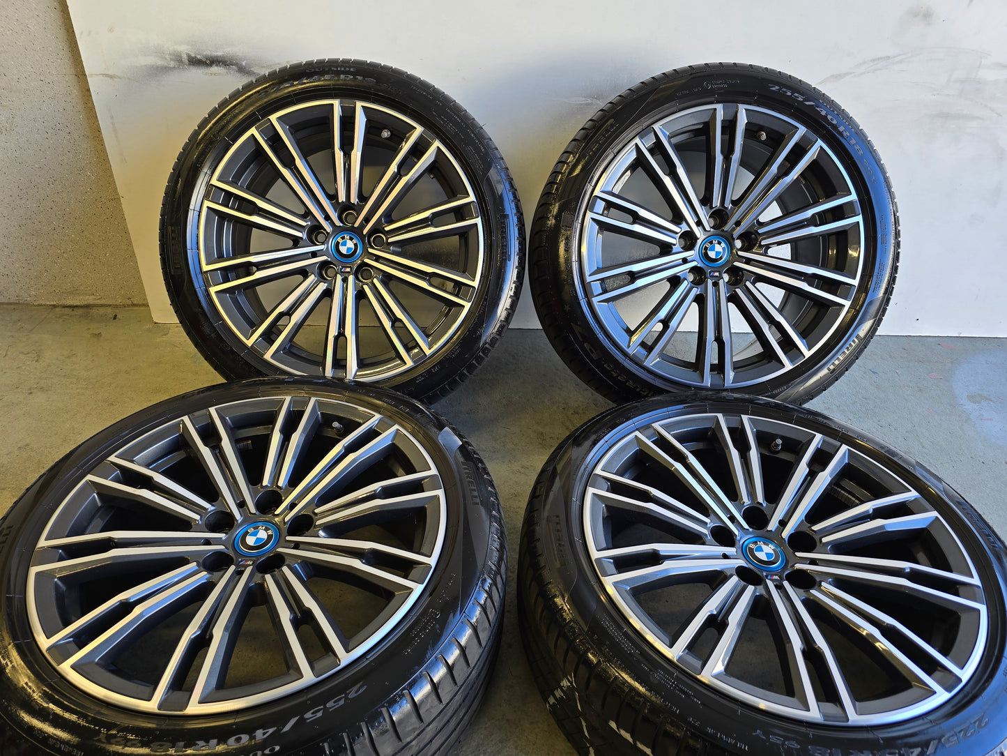 DEMO Originele BMW 18 inch M velgen BREEDSET styling 790M 3 serie G20 G21 + zomerbanden 5.5mm