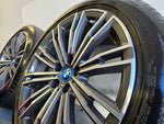 DEMO Originele BMW 18 inch M velgen BREEDSET styling 790M 3 serie G20 G21 + zomerbanden 5.5mm