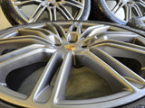 Originele Porsche Sport Edition GTS Cayenne 21 inch velgen + Michelin zomerbanden 295/35 R21 5x130 Panamera