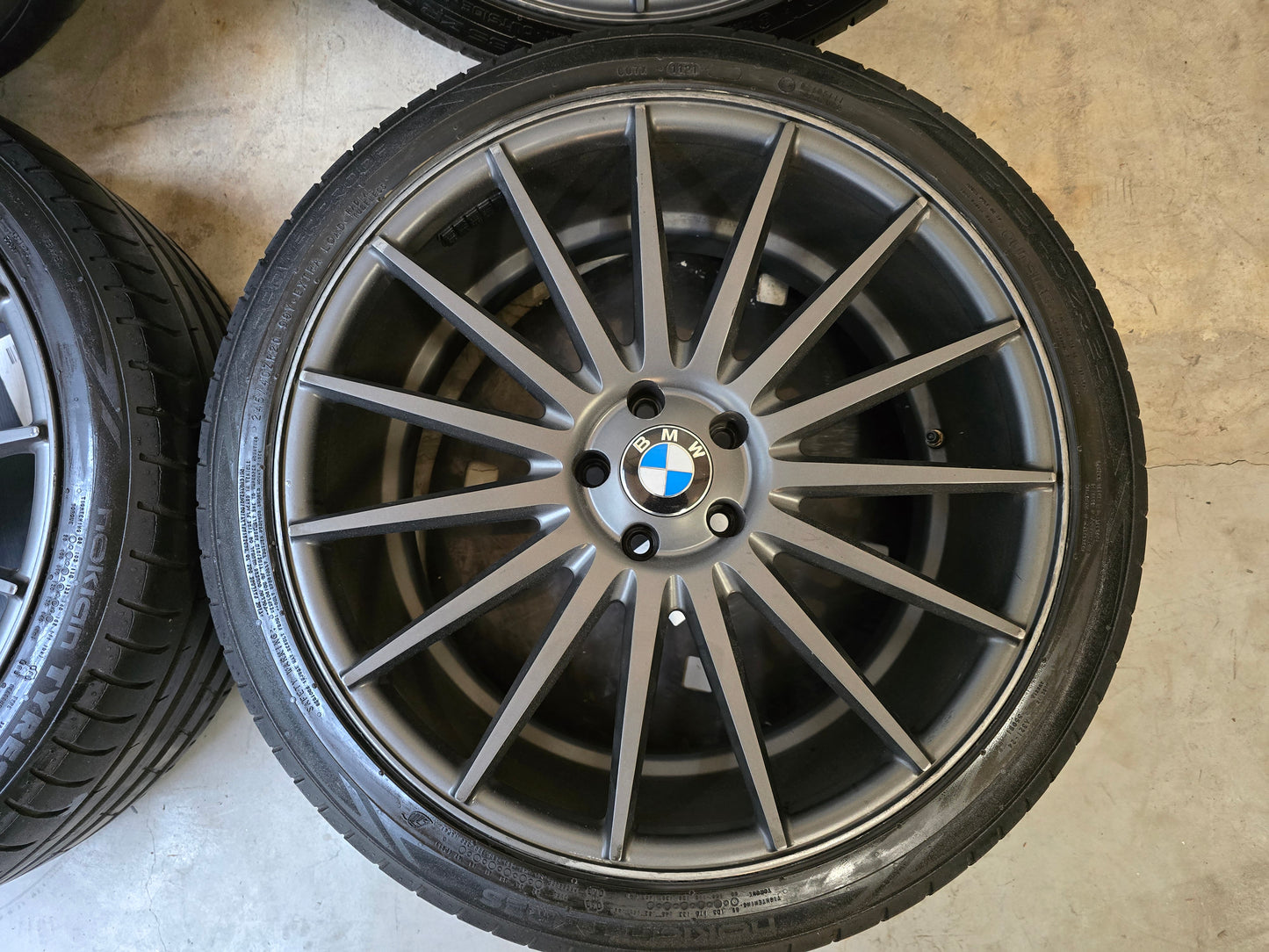 UNIEK BMW 20 inch Breedset velgen Zomerbanden 5 serie G30 G31 6 serie 7 serie 5x112