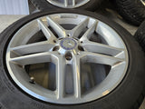 Origineel Mercedes AMG velgen 17 inch C klasse 5x112 winterbanden 225/45R17