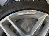 Origineel Mercedes AMG velgen 17 inch C klasse 5x112 winterbanden 225/45R17