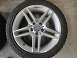 Origineel Mercedes AMG velgen 17 inch C klasse 5x112 winterbanden 225/45R17