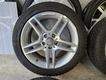 Origineel Mercedes AMG velgen 17 inch C klasse 5x112 winterbanden 225/45R17