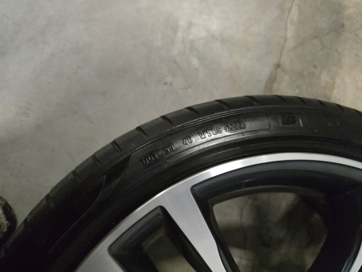 Originele 19 inch BMW F30 F31 F32style 704-M Breedset Zomerbanden Dunlop/ Pirelli 5x120