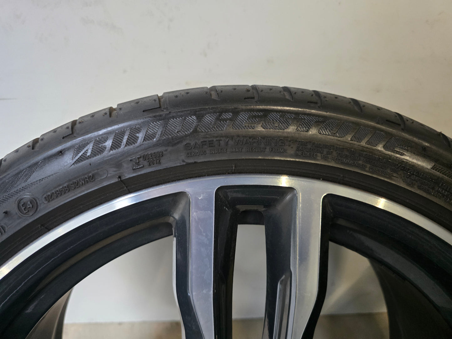 Originele 19 inch BMW F30 F31 F32style 704-M Breedset Zomerbanden Bridgestone 6.5/7mm 5x120