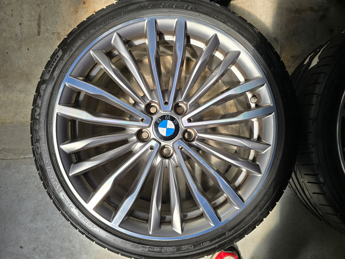 Originele 19 inch BMW e90 e91 F30 F31 F32 Breedset Zomerbanden NIEUW