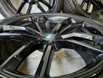 DEMO BMW 662M 18 inch black velgen + Winterbanden 5 serie G30 G31