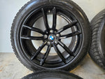 DEMO BMW 662M 18 inch black velgen + Winterbanden 5 serie G30 G31