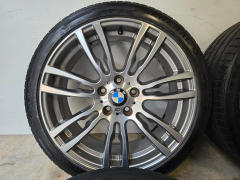 Original BMW 403M 3 series E90 E91 F30 F31 4 series F32 19 inch wide set summer tires 5x120