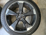 Originele 'Audi Sport' 20 inch rotor velgen UNIEK Winterbanden Q4 Q5 5x112