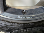 Originele 'Audi Sport' 20 inch rotor velgen UNIEK Winterbanden Q4 Q5 5x112