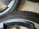 Originele 'Audi Sport' 20 inch rotor velgen UNIEK Winterbanden Q4 Q5 5x112