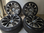 BMW 599M X5 X6 F15 20" M wheels + Winter tires 7mm 5x120