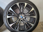 BMW 599M X5 X6 F15 20" M velgen + Winterbanden 7mm 5x120