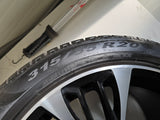 BMW 599M X5 X6 F15 20" M velgen + Winterbanden 7mm 5x120