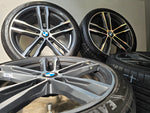 Originele 19 inch M Line  BMW F30 F31 F32 704-M Breedset Zomerbanden 5x120