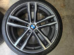 Original 19 inch M Line BMW F30 F31 F32 704-M Breedset Summer tires 5x120