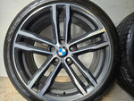 Original 19 inch M Line BMW F30 F31 F32 704-M Breedset Summer tires 5x120