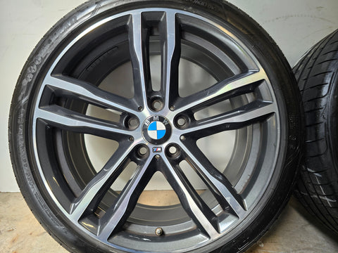 Originele 19 inch M Line  BMW F30 F31 F32 704-M Breedset Zomerbanden 5x120