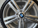 BMW 1 series f20 f21 18 inch rims 386M winter tires 6.5mm wide set