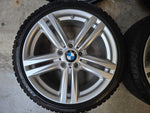 BMW 1 series f20 f21 18 inch rims 386M winter tires 6.5mm wide set