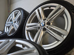 BMW 1 series f20 f21 18 inch rims 386M winter tires 6.5mm wide set