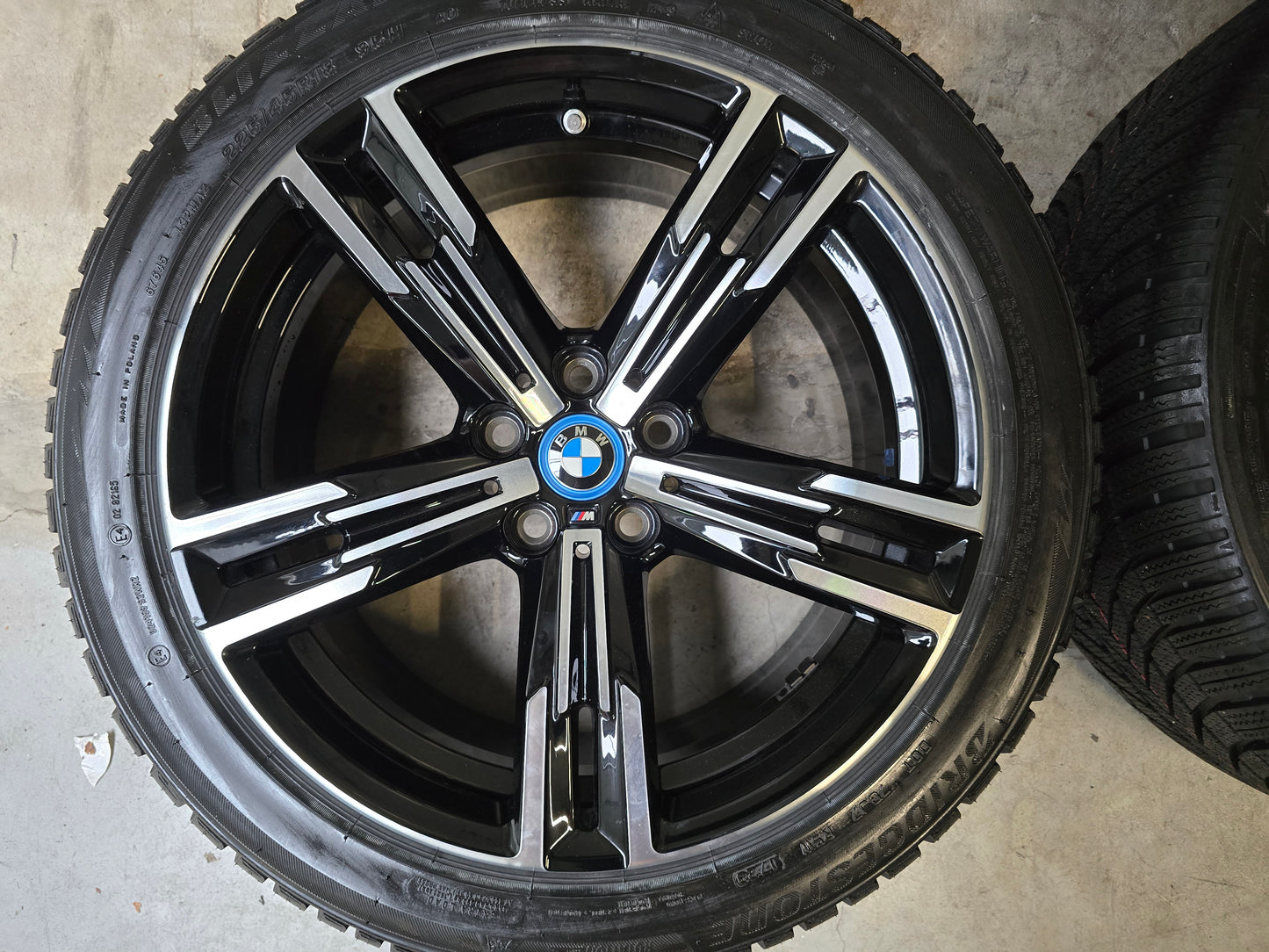 DEMO Orig BMW 18 inch BREEDSET 848M 3/4 serie G20 G21 G22 NIEUWE Winterbanden