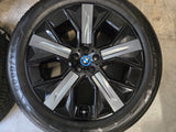 NIEUW BMW iX XM 21 inch velgen style 1011 + DEMO Winterbanden 7.4mm BMW 255/50R21