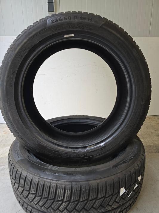 2x Continental winterbanden 235/50 R19  99H M+S Extra Load