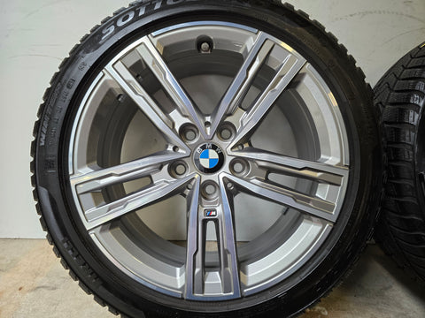 DEMO Originele BMW 1 serie F40 2 serie  550M 17" velgen Winterbanden 6.5mm