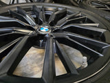 BMW 3 serie G20 G21 G22 G23 18 inch black velgen 796M winterbanden 225 45 18