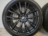 BMW 3 serie G20 G21 G22 G23 18 inch black velgen 796M winterbanden 225 45 18