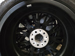 BMW 3 serie G20 G21 G22 G23 18 inch black velgen 796M winterbanden 225 45 18