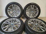 DEMO BMW X3 G01 iX3 X4 G02 698M 19 inch rims Winter tires 6.8mm 245 50 19