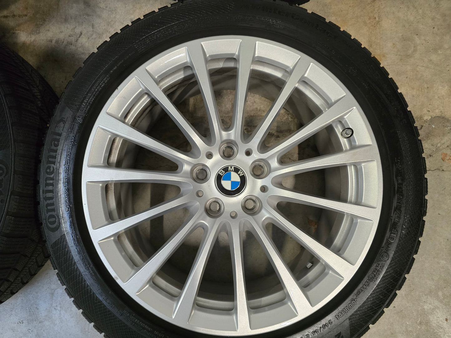 BMW 5 serie G30 G31 7serie G11 G12 i4 Styling 619 18 inch velgen Winterbanden