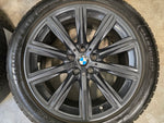 DEMO BMW 5 serie G30 G31 6 serie G32 18 inch Grey velgen 684 Winterbanden 7.5mm