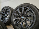 DEMO BMW 5 serie G30 G31 6 serie G32 18 inch Grey velgen 684 Winterbanden 7.5mm