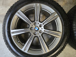 Demo Original BMW 736 20" rims Winter tires 6.7mm X5 X6 G05 G06 275/45R20