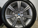 Demo Original BMW 736 20" rims Winter tires 6.7mm X5 X6 G05 G06 275/45R20