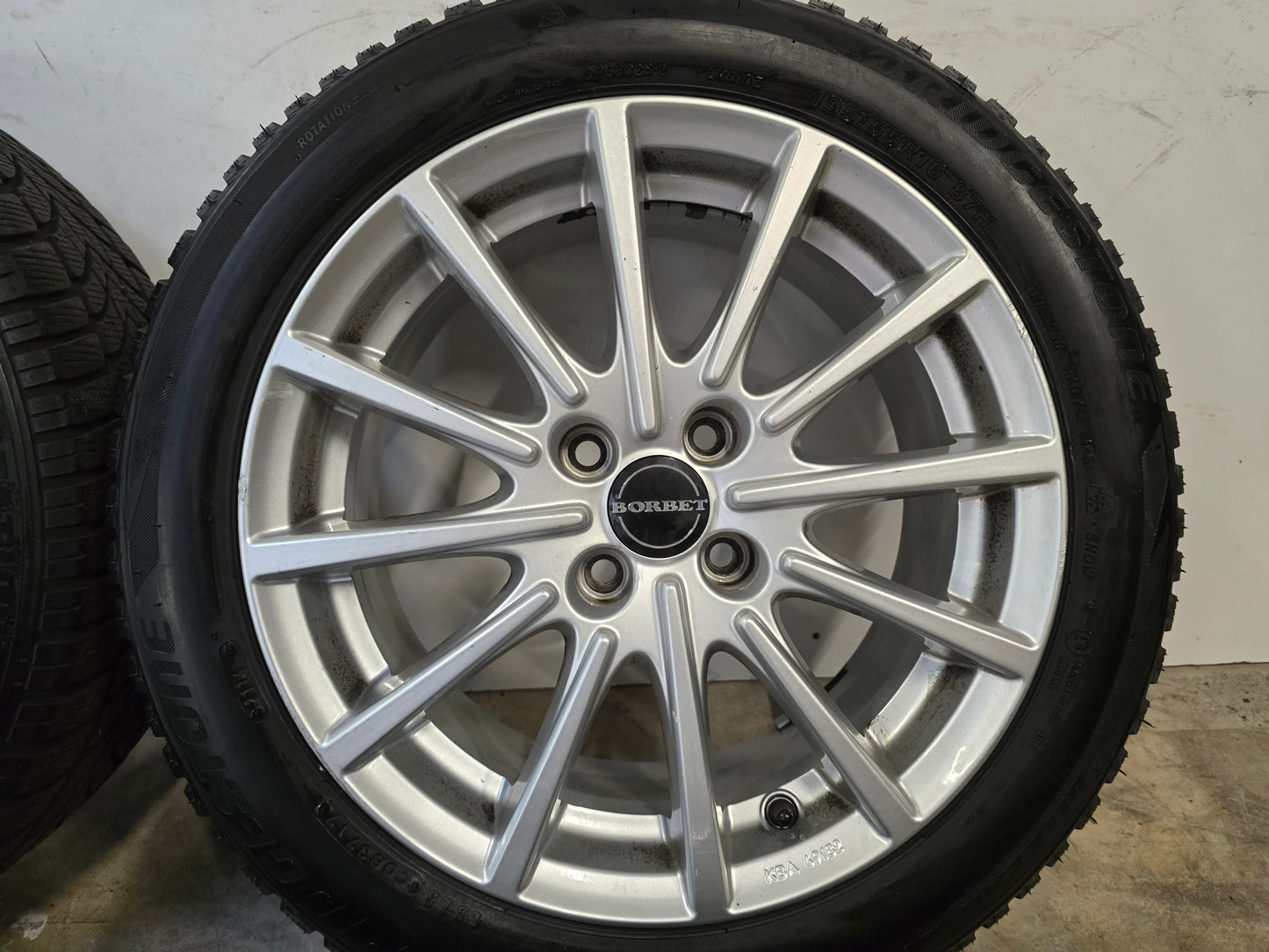 Mini Clubman Cooper S One D One Cooper 16 inch velgen winterbanden 4x100