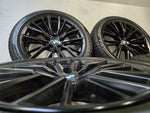 BMW 3 serie G20 G21 G22 G23 18 inch black velgen 796M BREEDSET winterbanden UNIEK