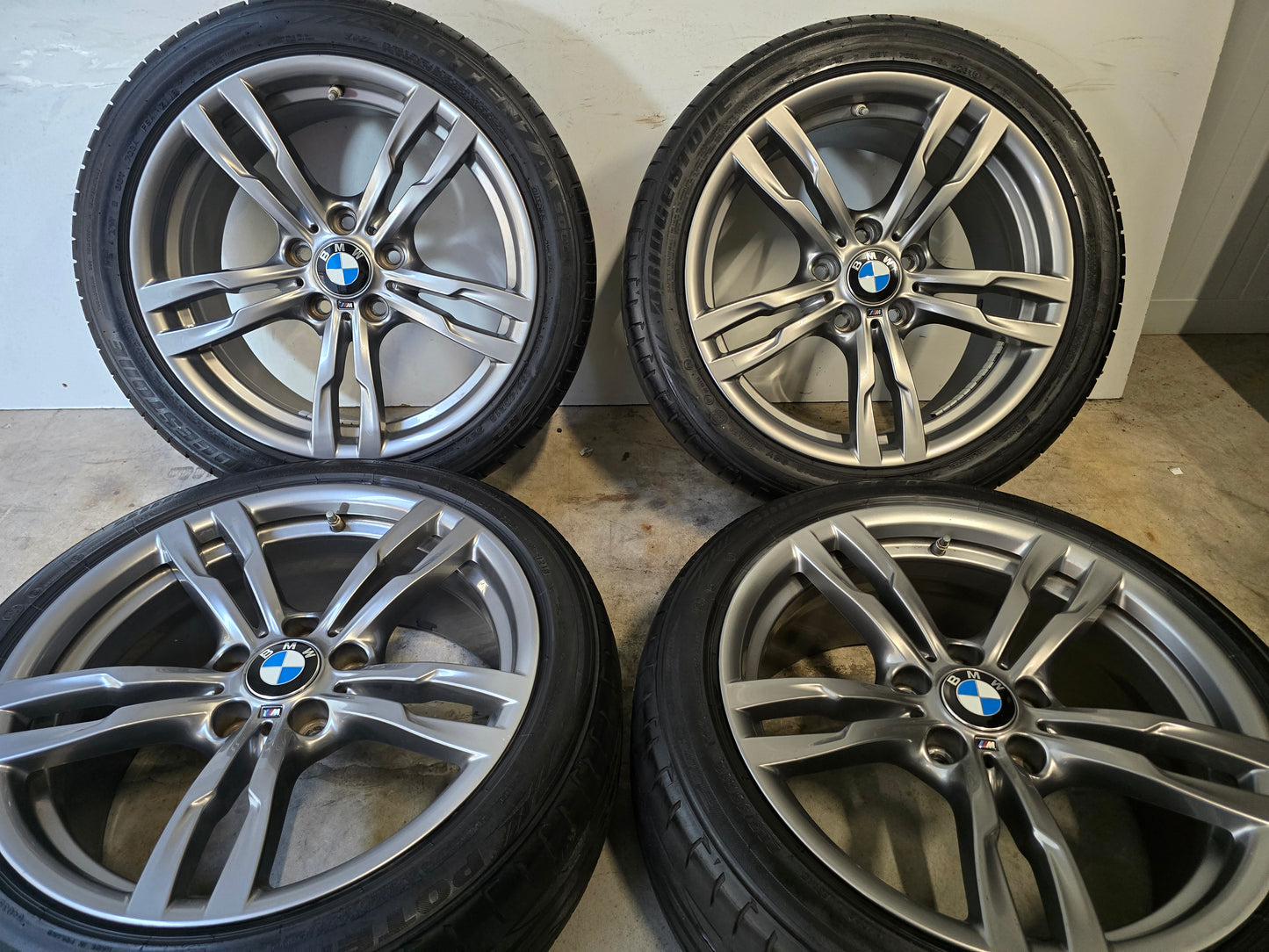 Originele 18 inch BMW 3 serie F30 F31 4 serie Breedset Zomerbanden 441M