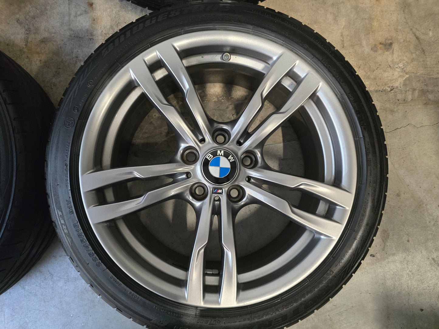 Originele 18 inch BMW 3 serie F30 F31 4 serie Breedset Zomerbanden 441M