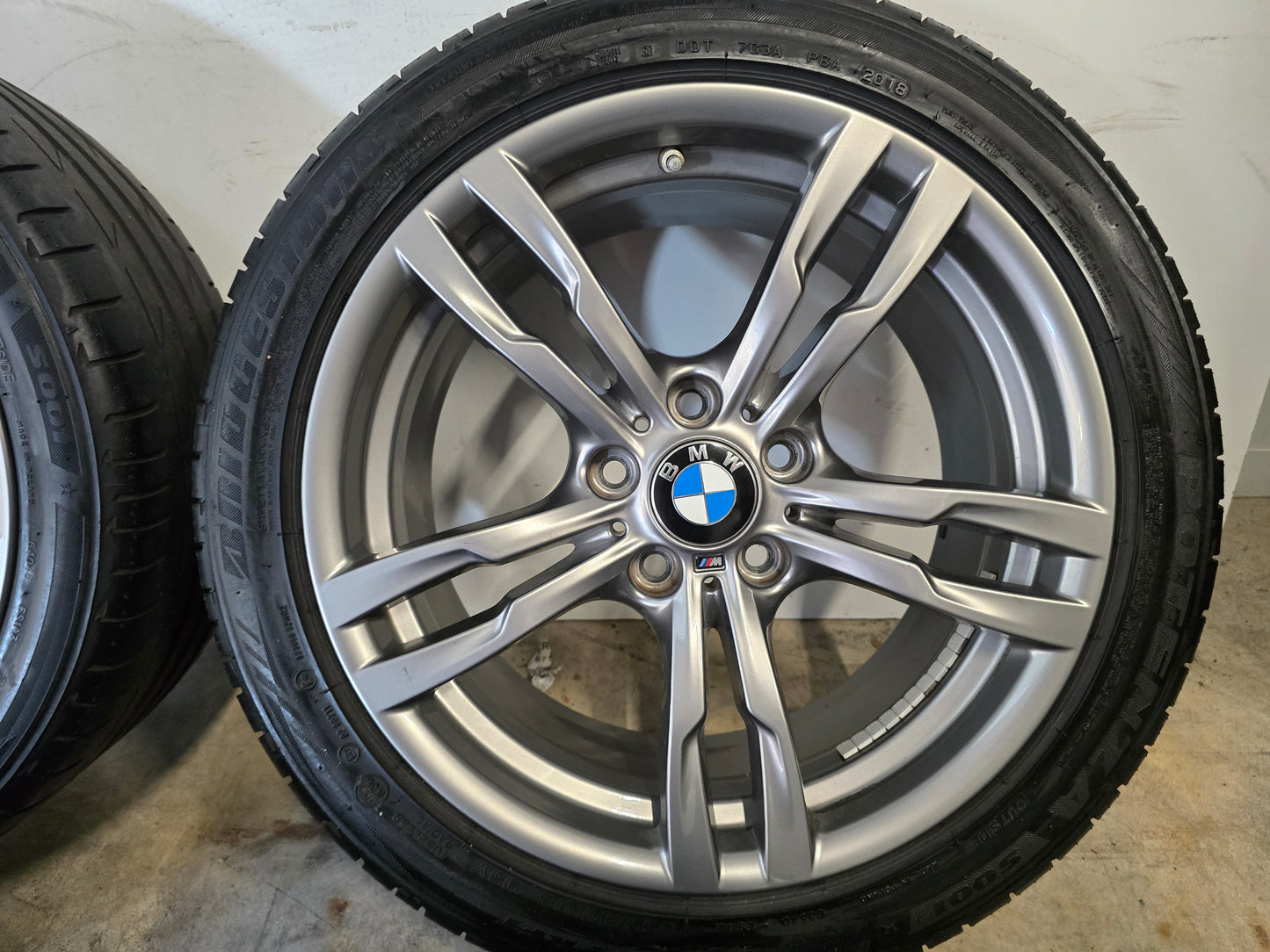 Originele 18 inch BMW 3 serie F30 F31 4 serie Breedset Zomerbanden 441M