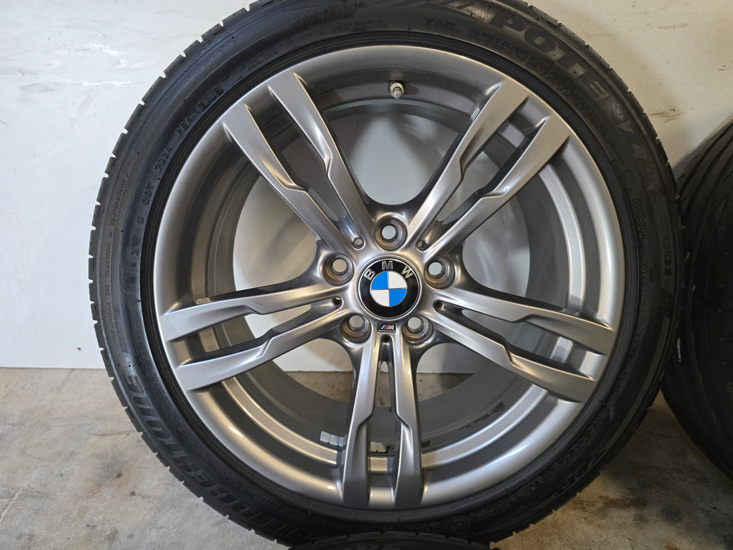 Originele 18 inch BMW 3 serie F30 F31 4 serie Breedset Zomerbanden 441M