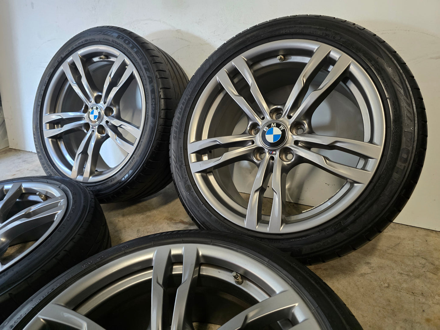 Originele 18 inch BMW 3 serie F30 F31 4 serie Breedset Zomerbanden 441M