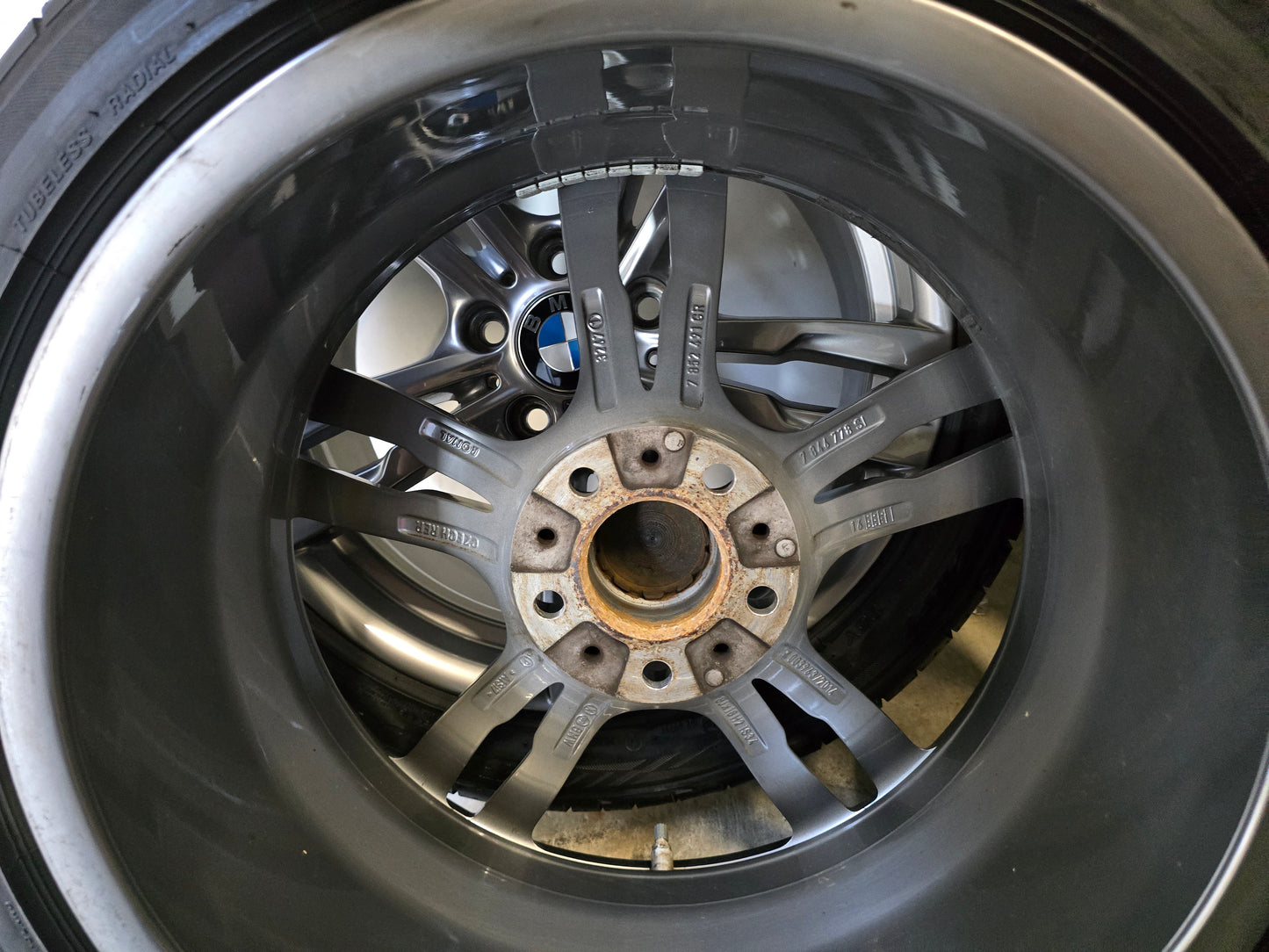 Originele 18 inch BMW 3 serie F30 F31 4 serie Breedset Zomerbanden 441M