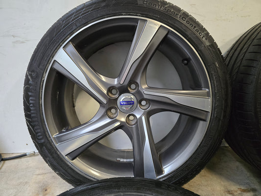 Volvo V70 V90 S90 V60 S60 18 inch Ixion R velgen zomerbanden 5x108 245/45R18